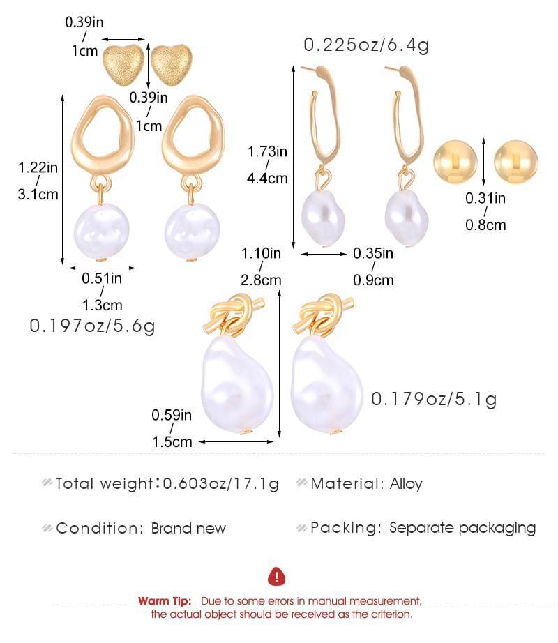 Metal Hoop Earring (Various Designs) Product Image