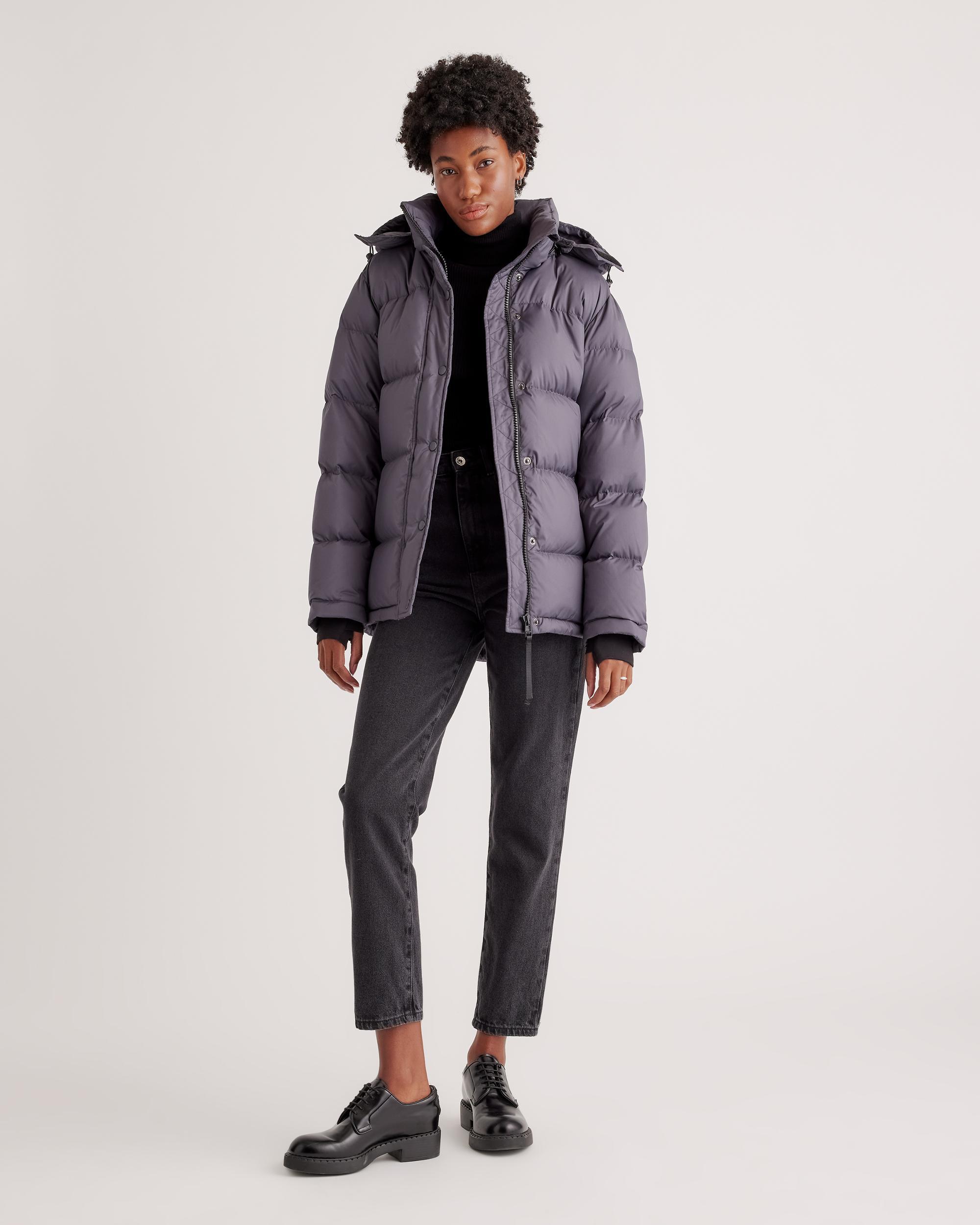 Quince | Women's Responsible Down Puffer Jacket Size XS, Recycled Polyester Product Image