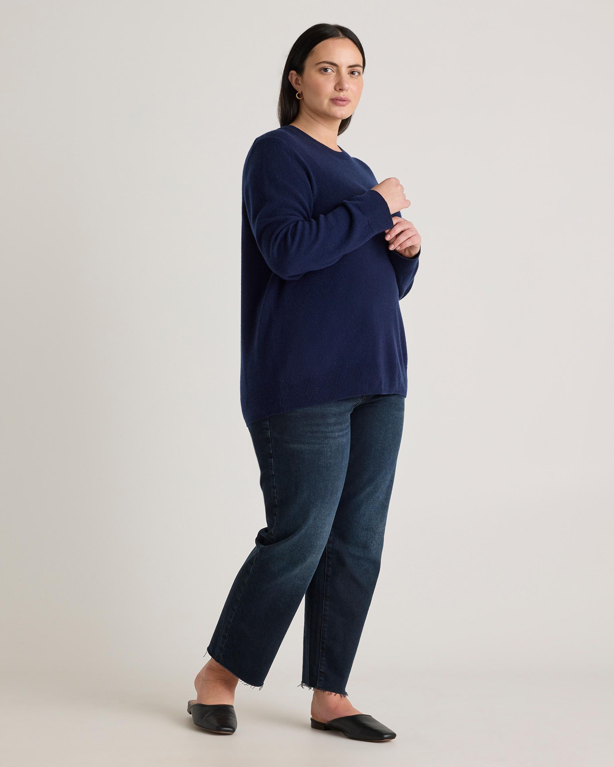 Quince | Women's Mongolian Cashmere Crewneck Sweater Product Image