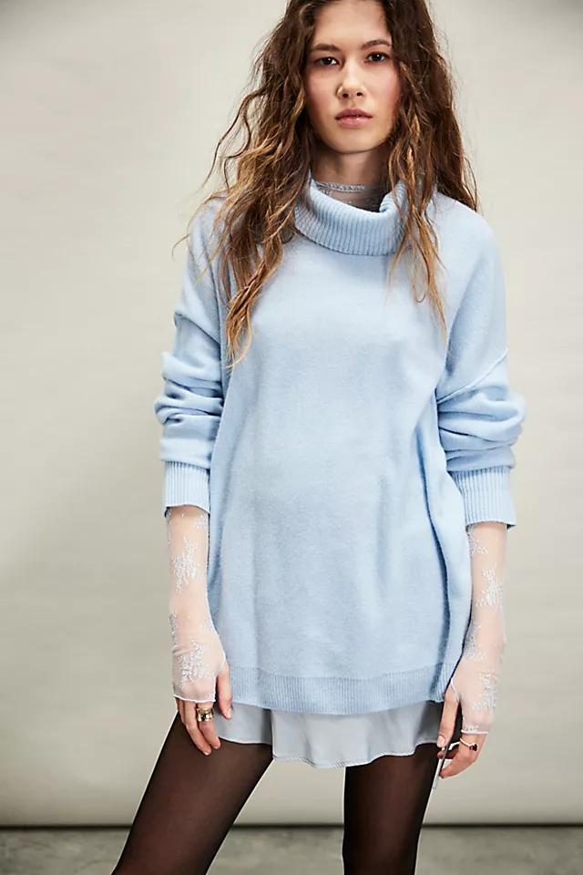Addie Cashmere Turtleneck Sweater Product Image