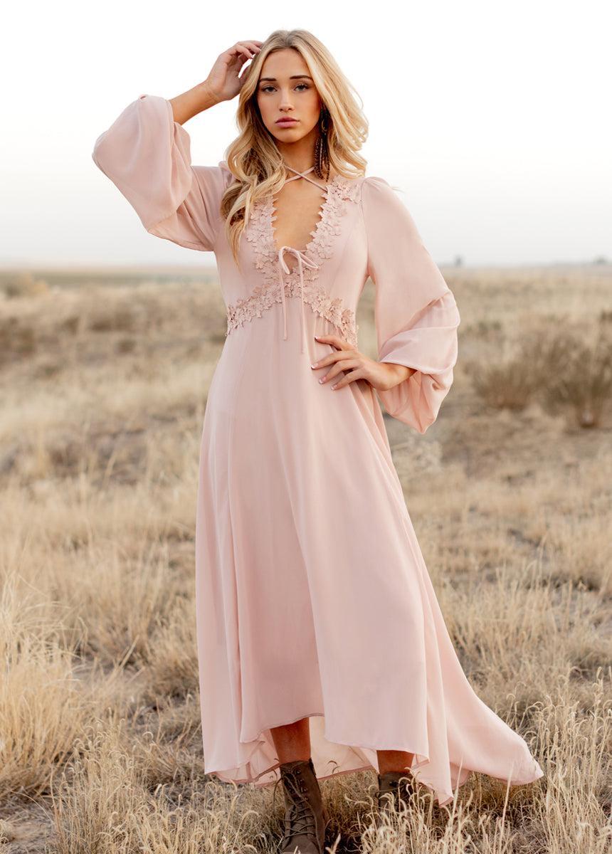 Niobe Dress in Blush Female Product Image