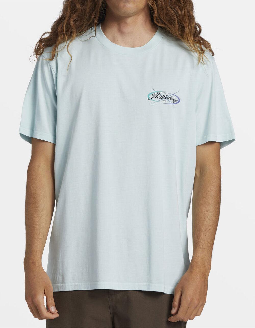 BILLABONG Crossboards Mens Tee - LIGHT BLUE Product Image