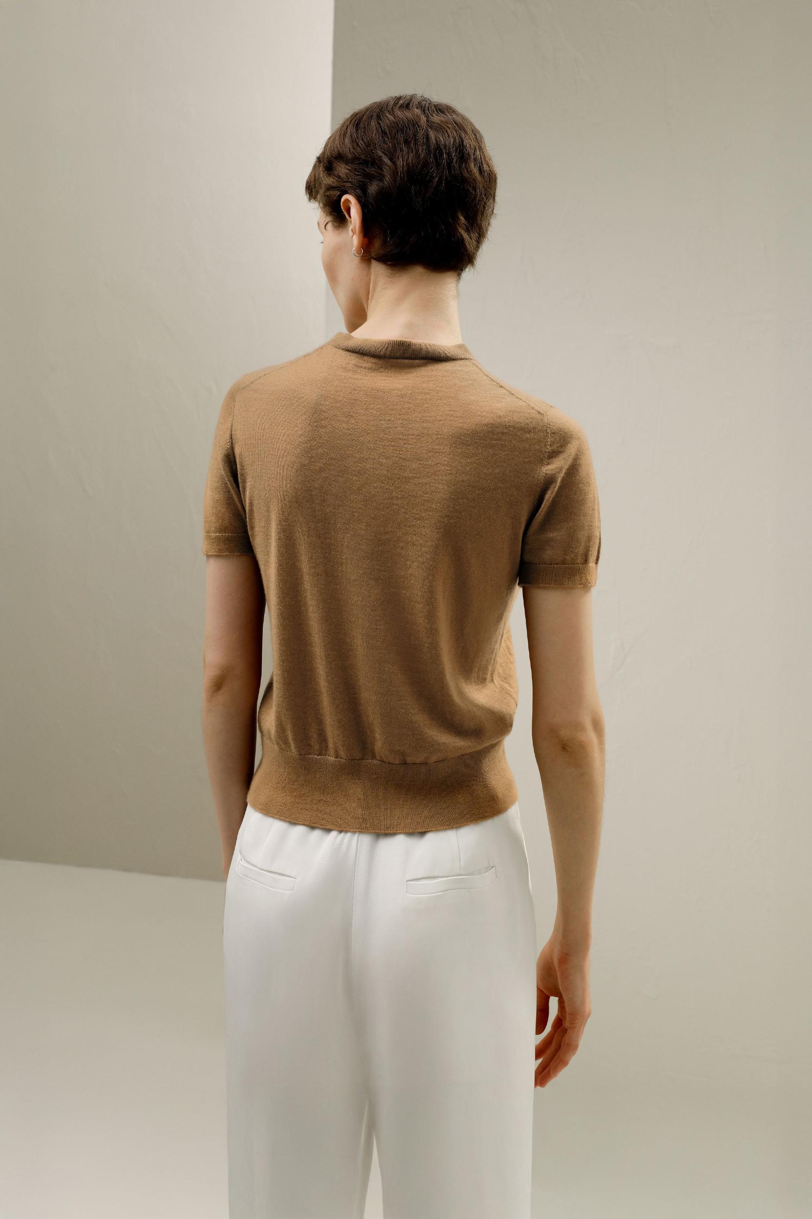 Cashmere Round Neck Sweater Product Image