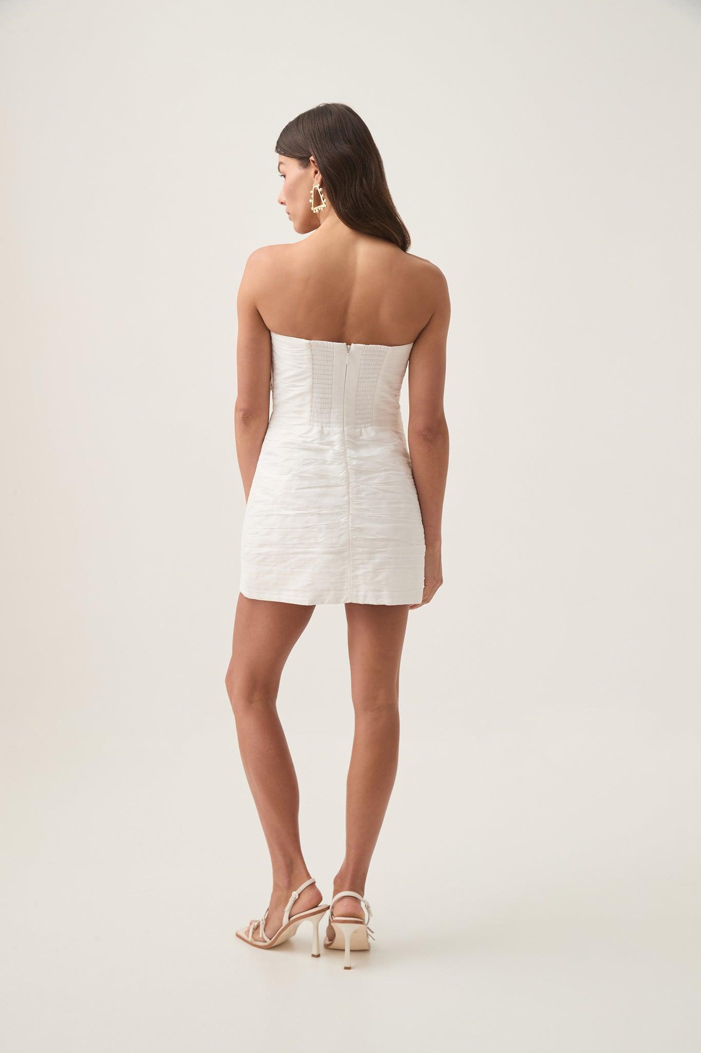 Telma Ruffle Mini Micro Dress Product Image