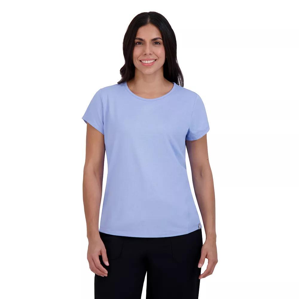 Women's ZeroXposur Melange Short Sleeve T-Shirt, Size: Medium, Blue Product Image