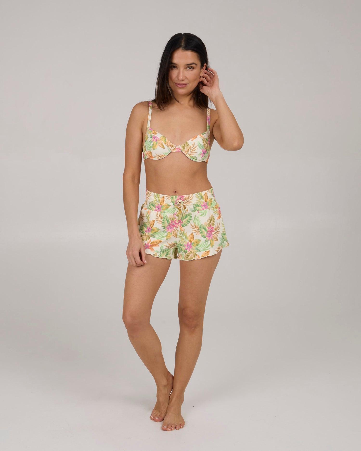 North Shore Swim Short - Off White Product Image
