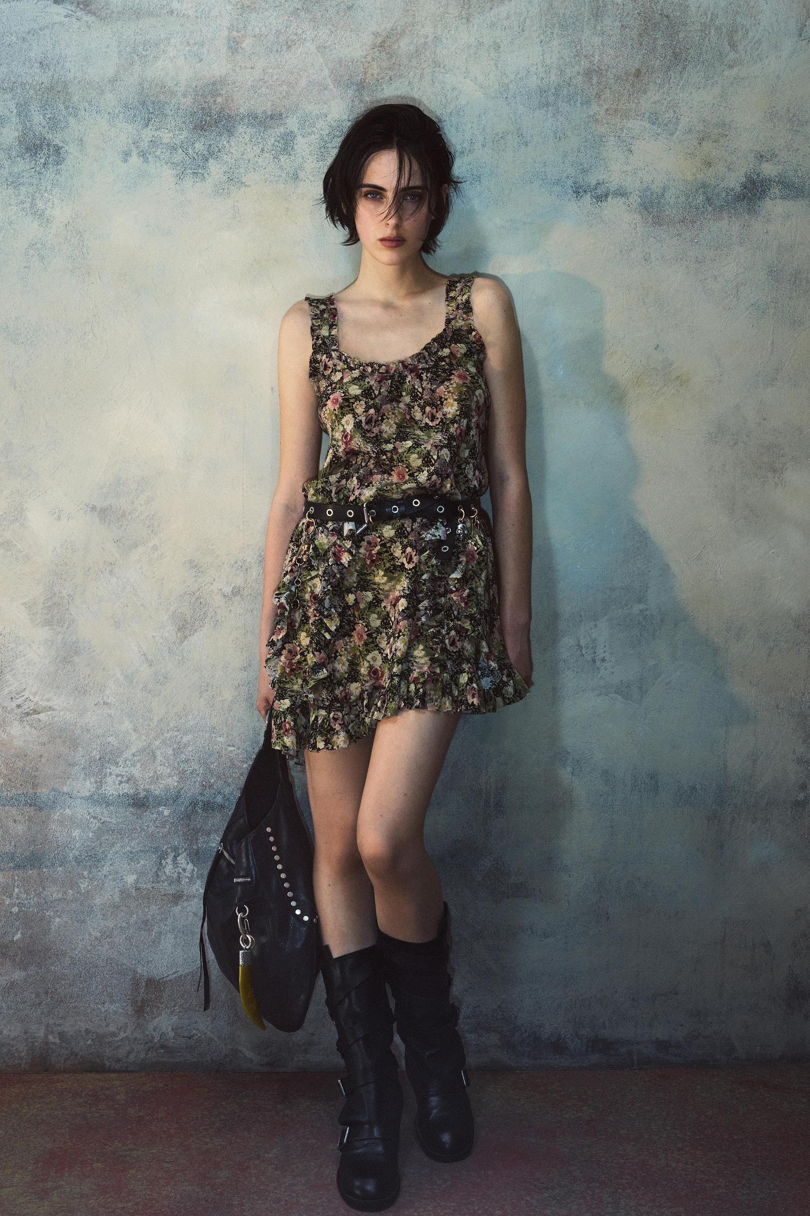 SILK PRINT DRESS KATE MOSS X ZARA Product Image