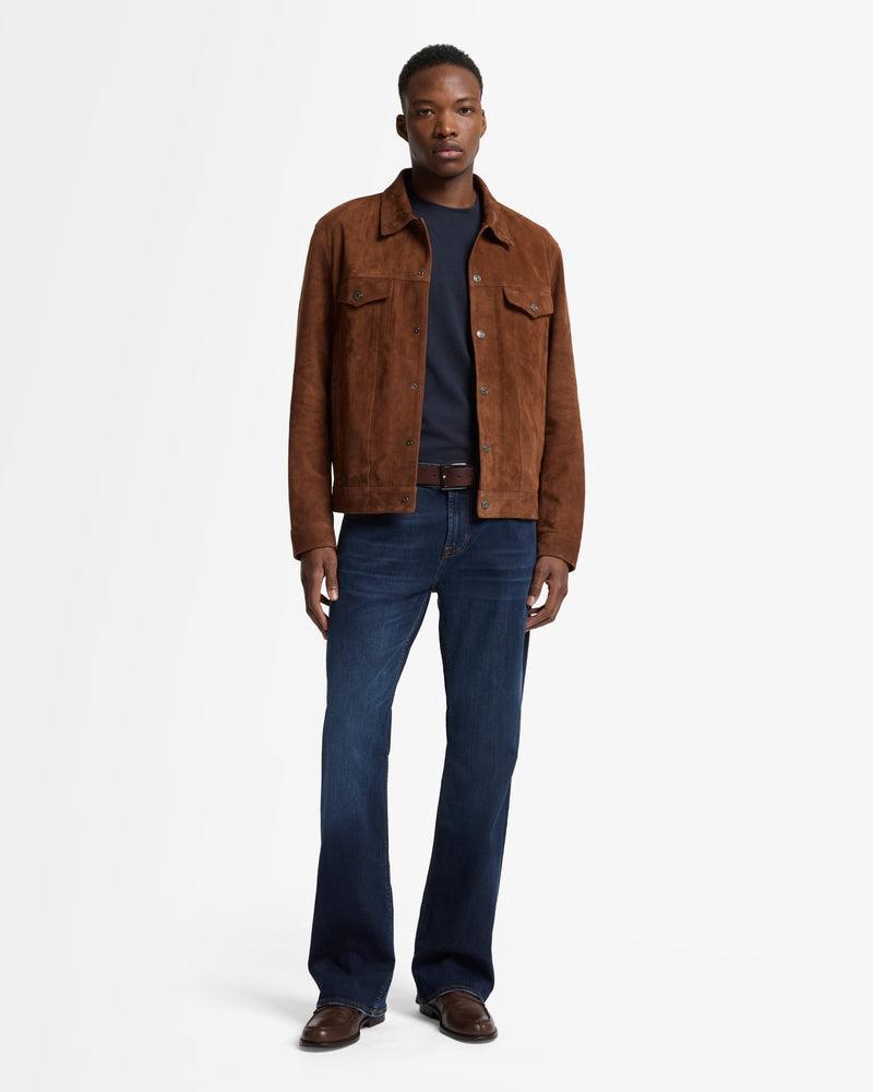 Suede Trucker Jacket Product Image