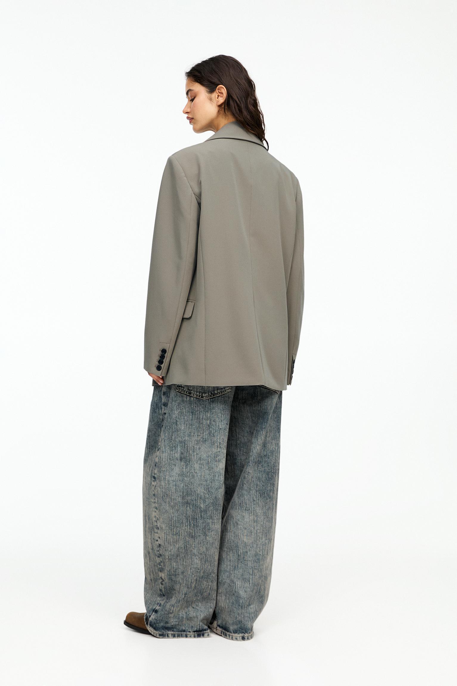 Oversize double-button blazer Product Image