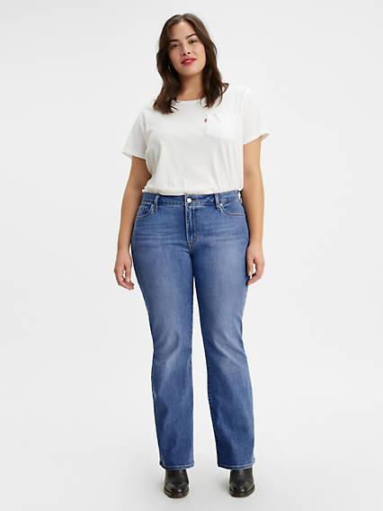 Classic Bootcut Women's Jeans (Plus Size) Product Image