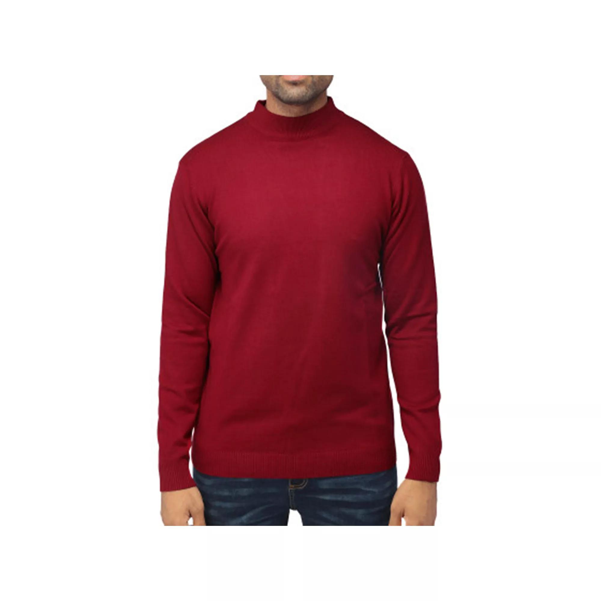 Men's Xray Regular-Fit Mockneck Sweater, Size: 3XL, Brown Product Image