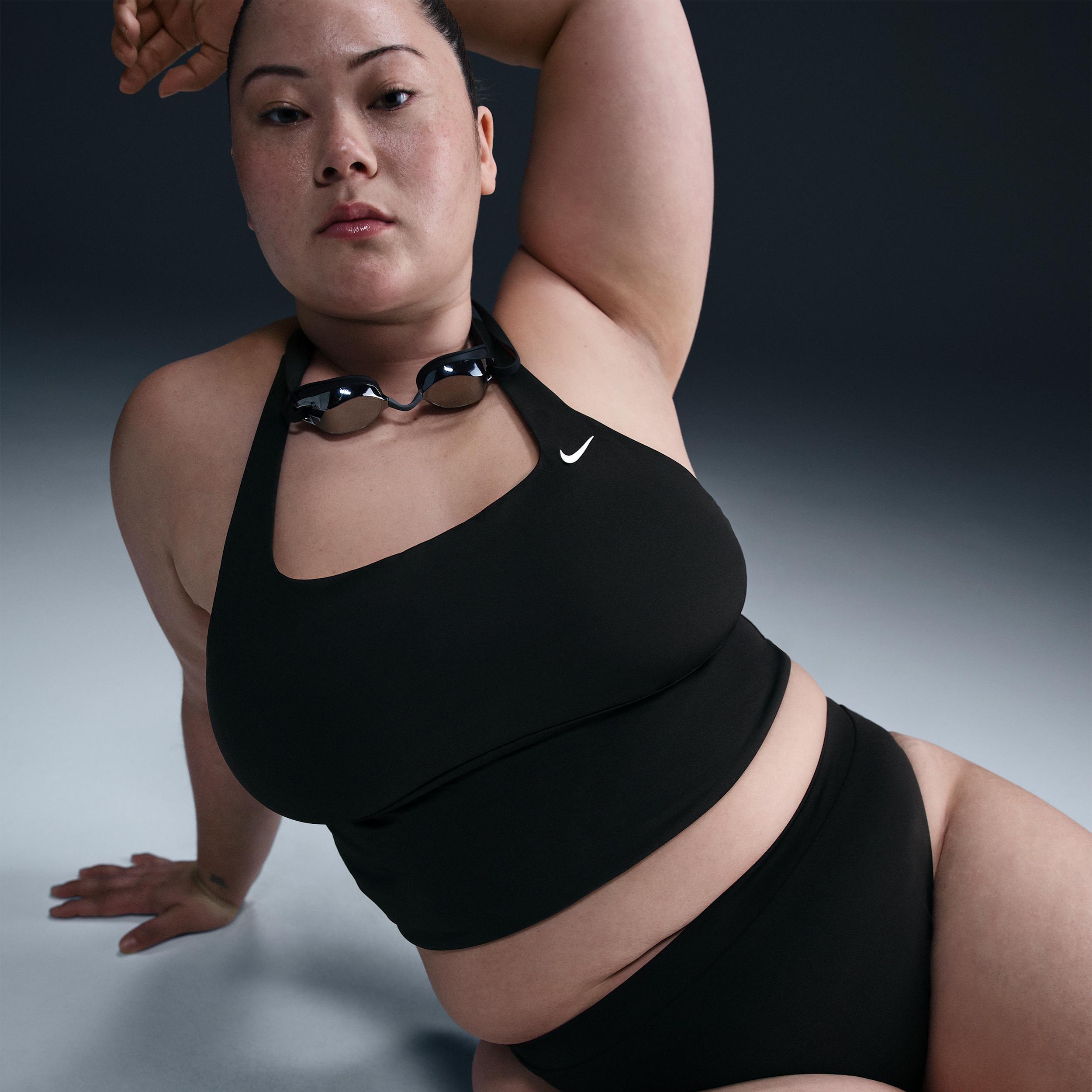 Nike Women's Swim Essential High-Waisted Bottoms (Extended Sizing) Product Image
