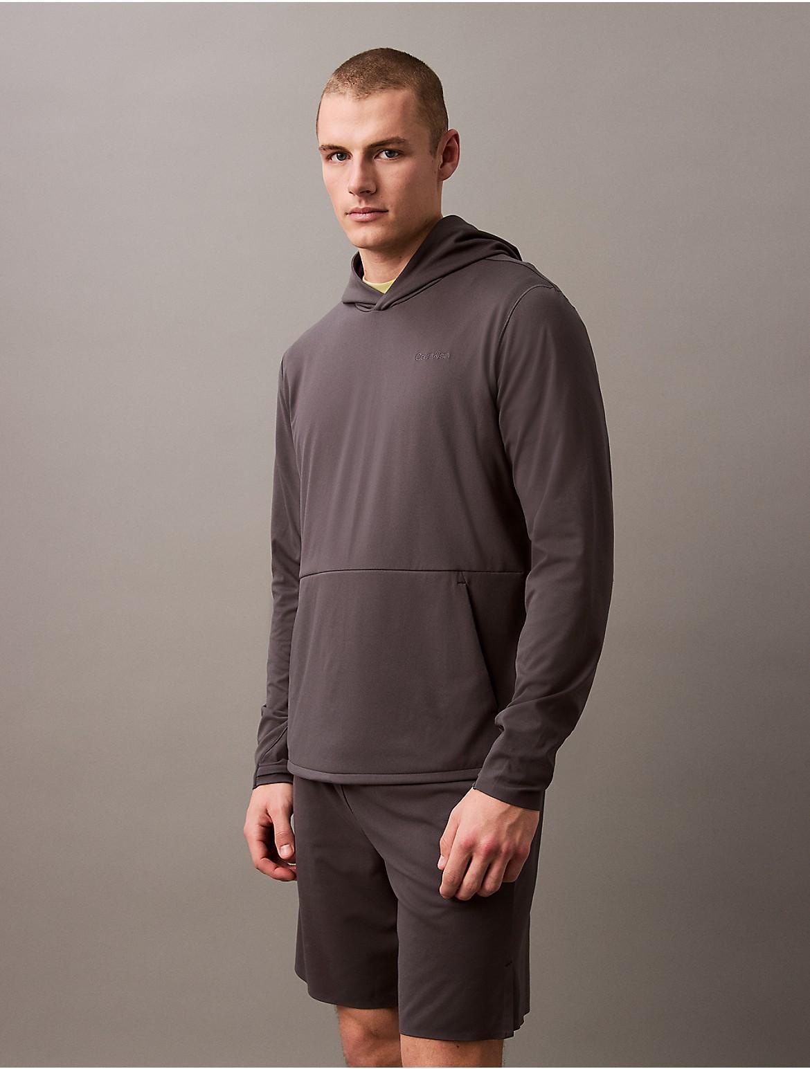 Calvin Klein Men's Soft Stretch Sport Classic Hoodie - Grey - XS Product Image