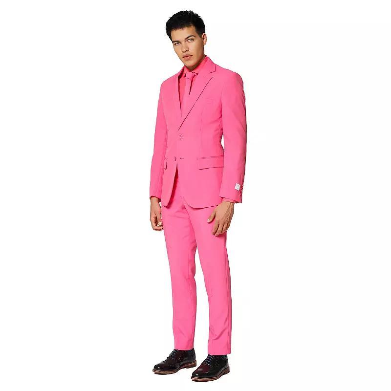Mens OppoSuits Slim-Fit Solid Suit & Tie Set Product Image