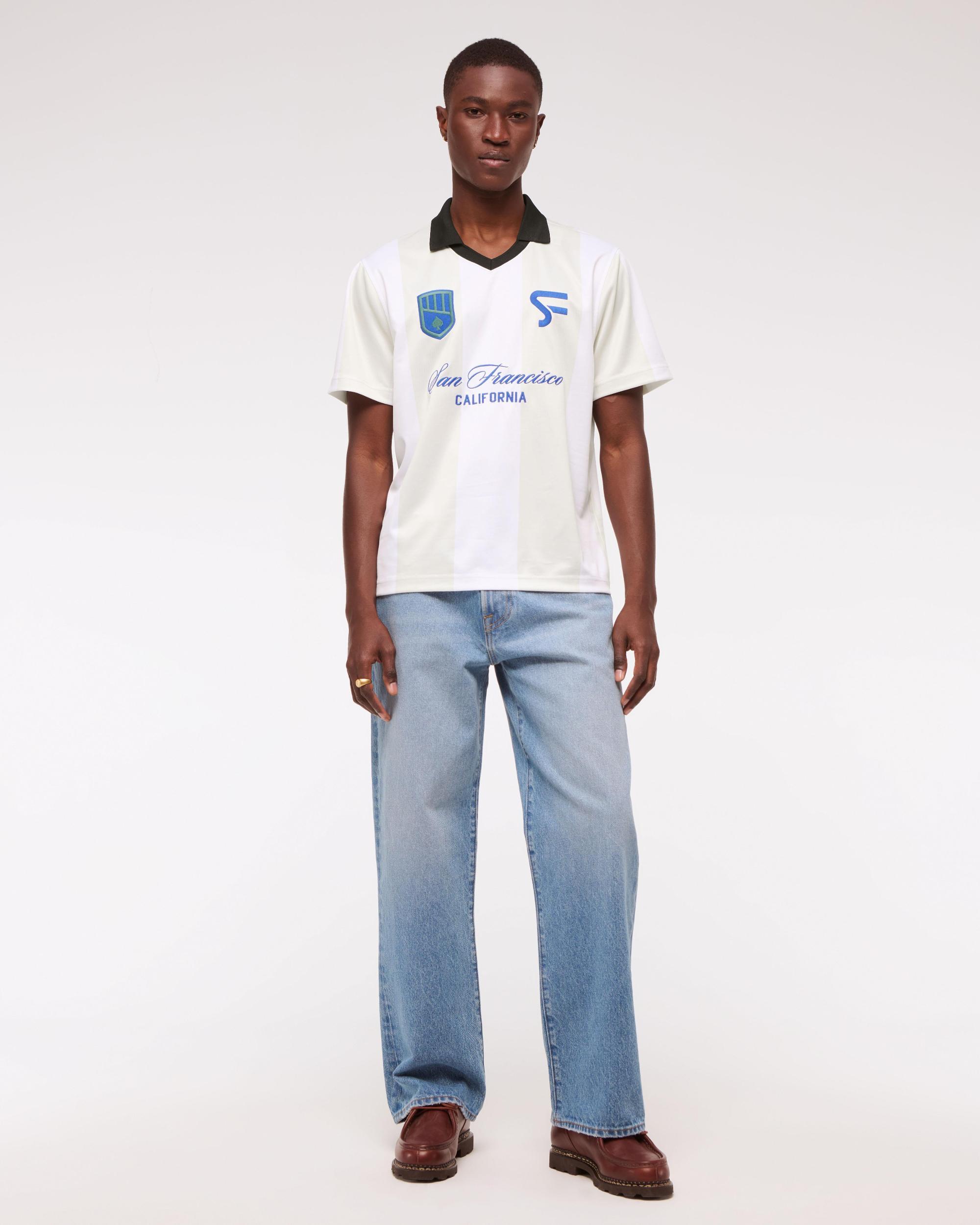 Soccer Jersey-Inspired Polo Product Image