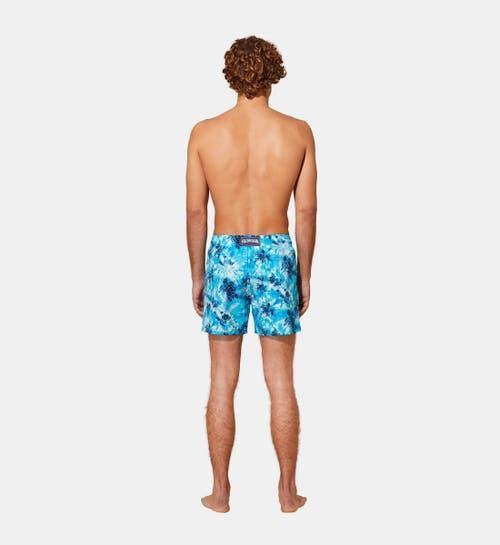 Mens Turtle Print Swim Trunks Product Image