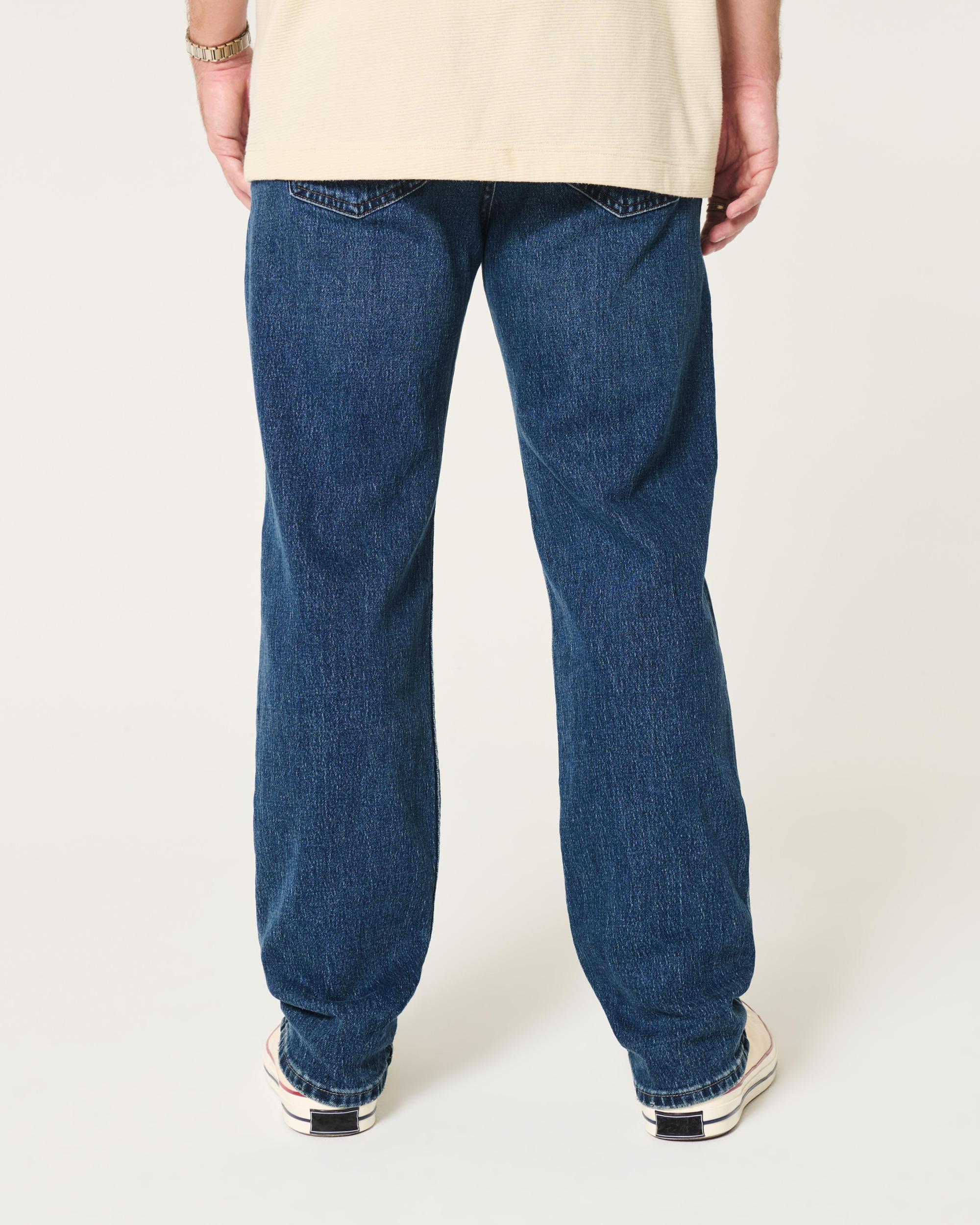 Loose Medium Wash Carpenter Jeans Product Image