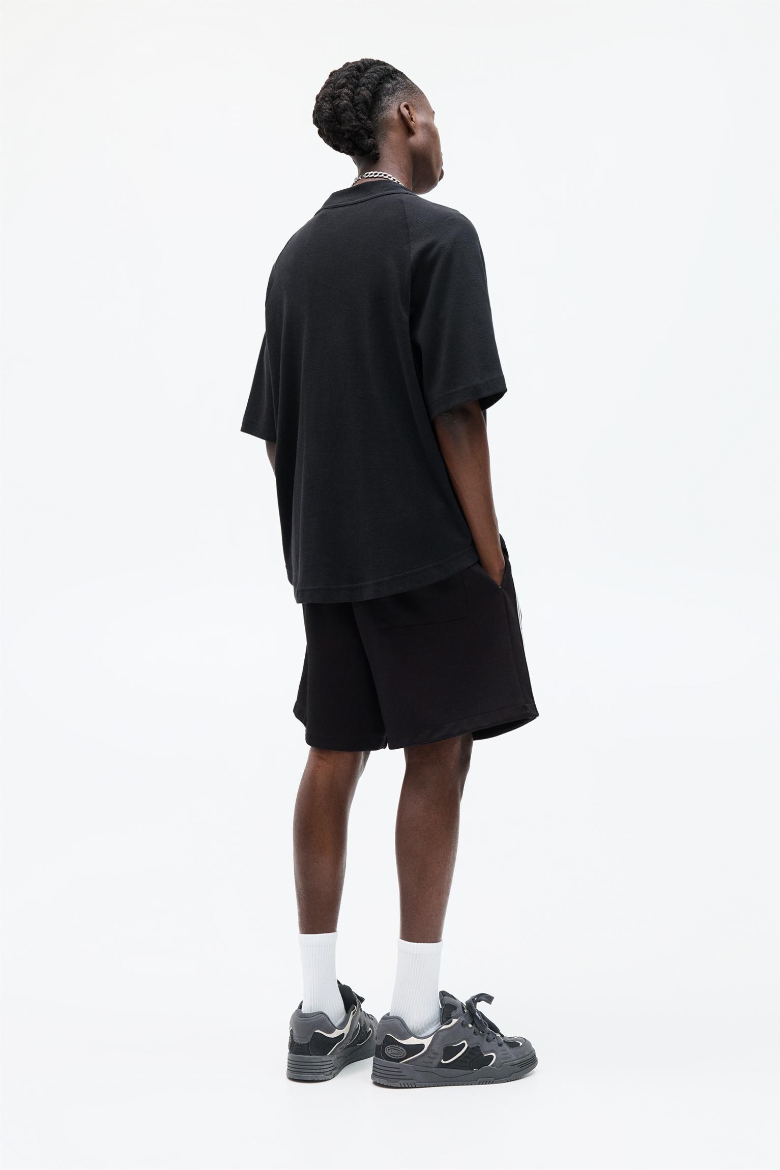 STWD striped Bermuda short sweatpants Product Image