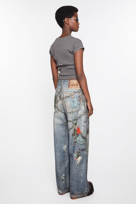Baggy fit trousers - 1981F Product Image