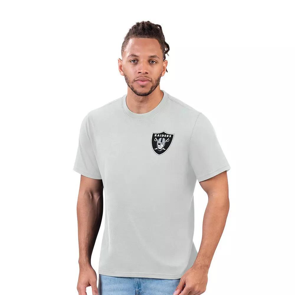Men's Margaritaville Gray Las Vegas Raiders Time Flies T-Shirt, Size: Medium, Lvr Grey Product Image