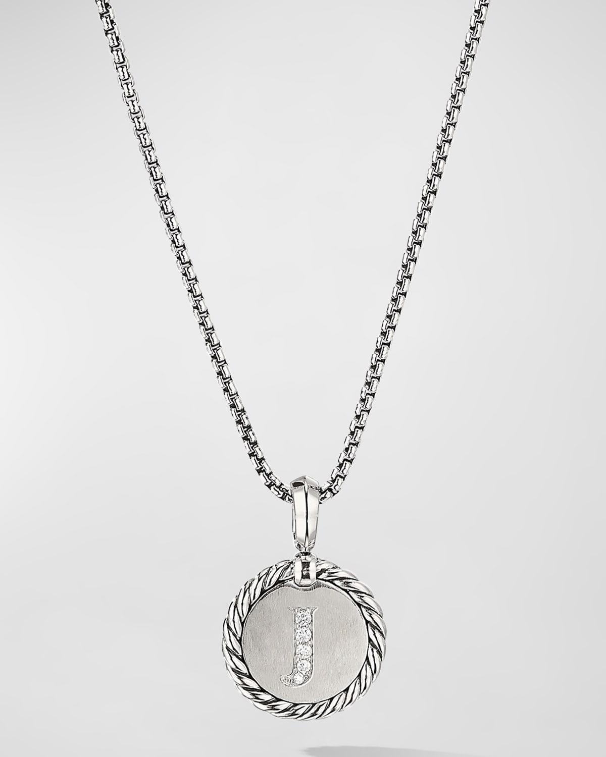 David Yurman Sterling Silver Cable Collectibles Initial Charm Product Image