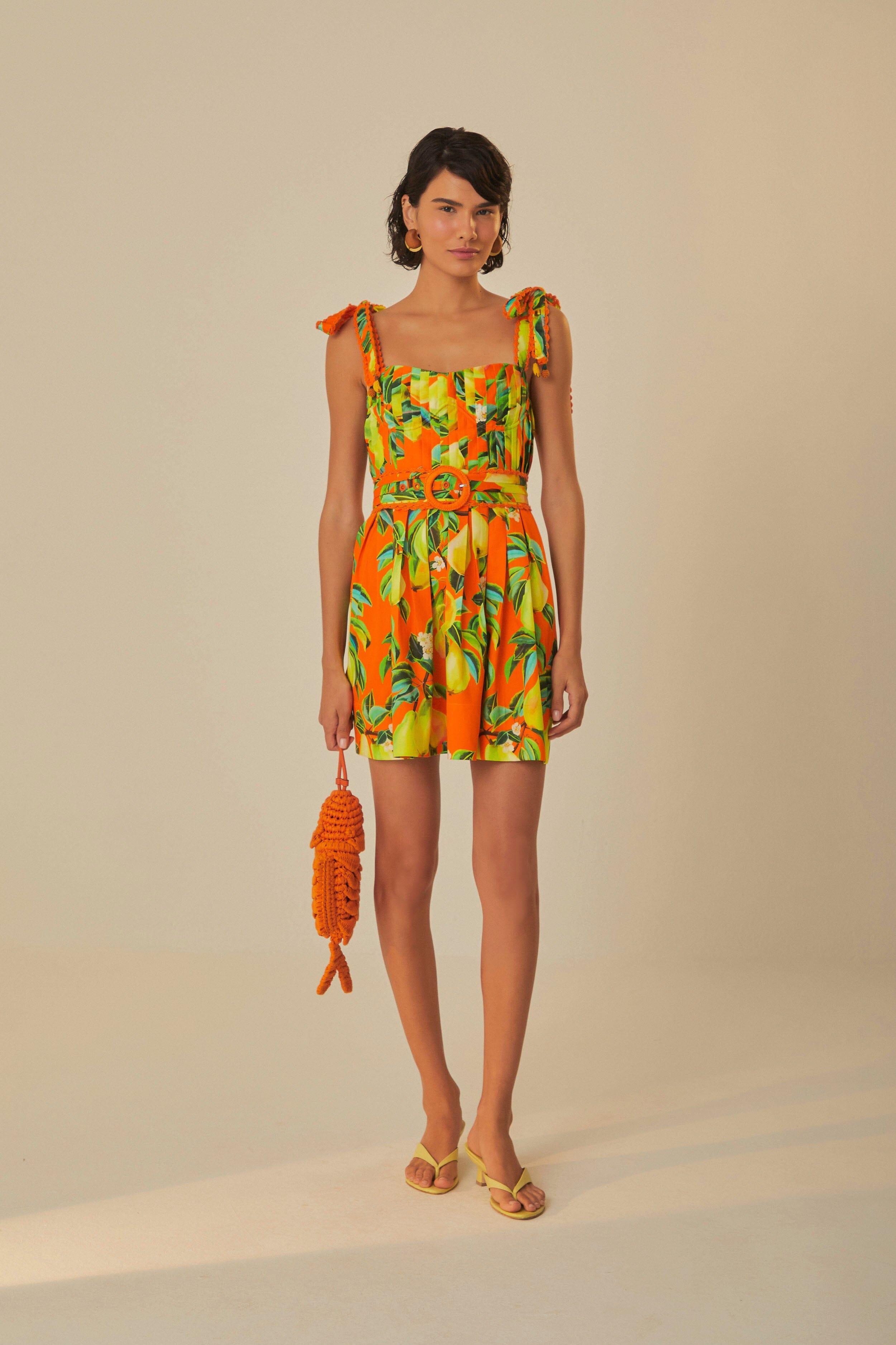 Womens Chic Pears Minidress Product Image