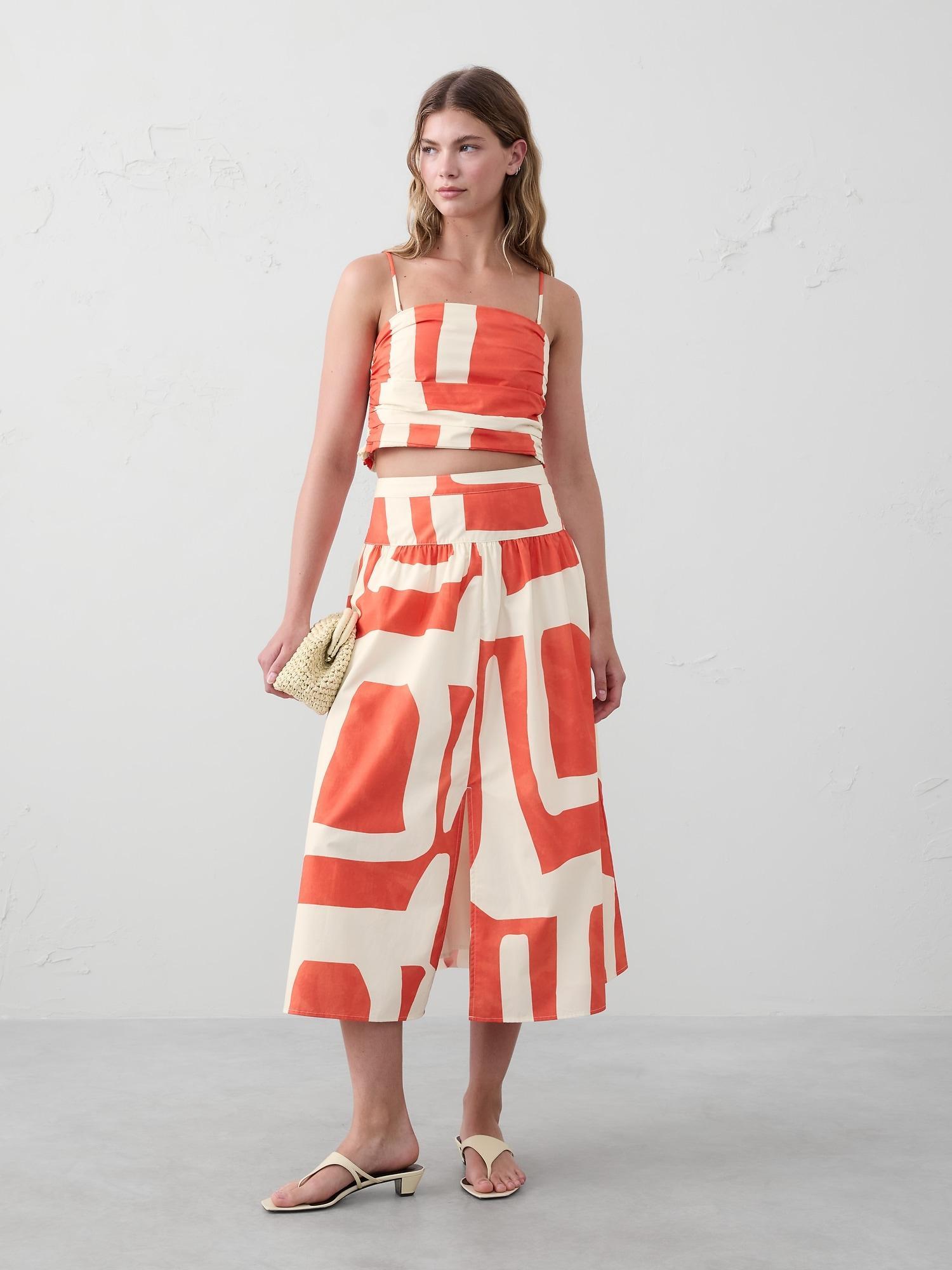 Pleated Cropped Top Product Image