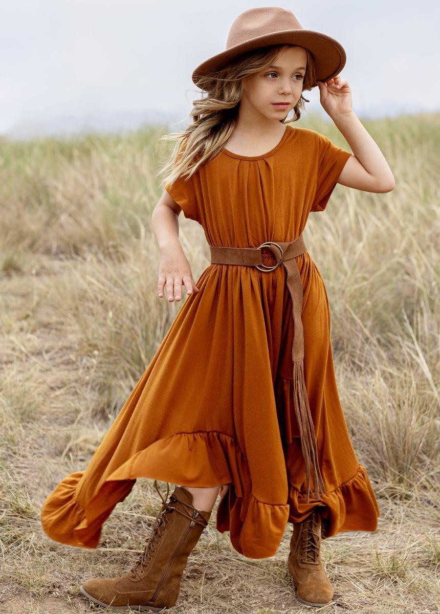 Pilar Dress in Spice Female Product Image