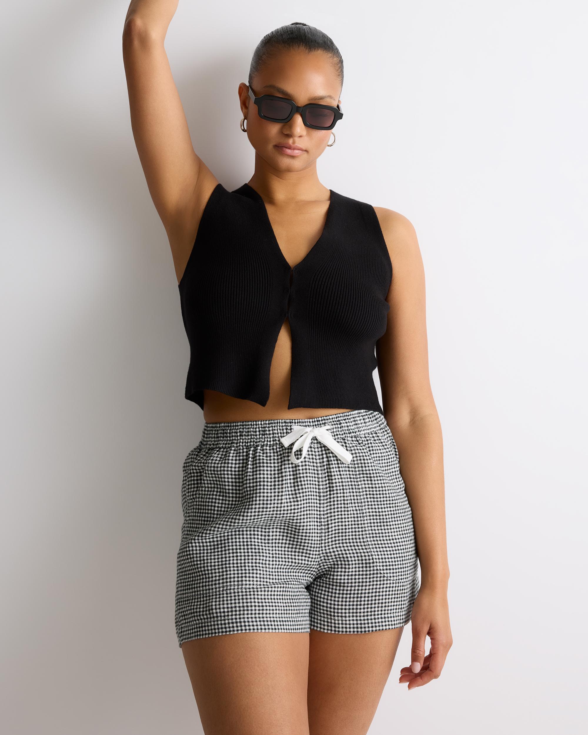 Quince | Women's 100% European Linen Shorts Size XL Product Image