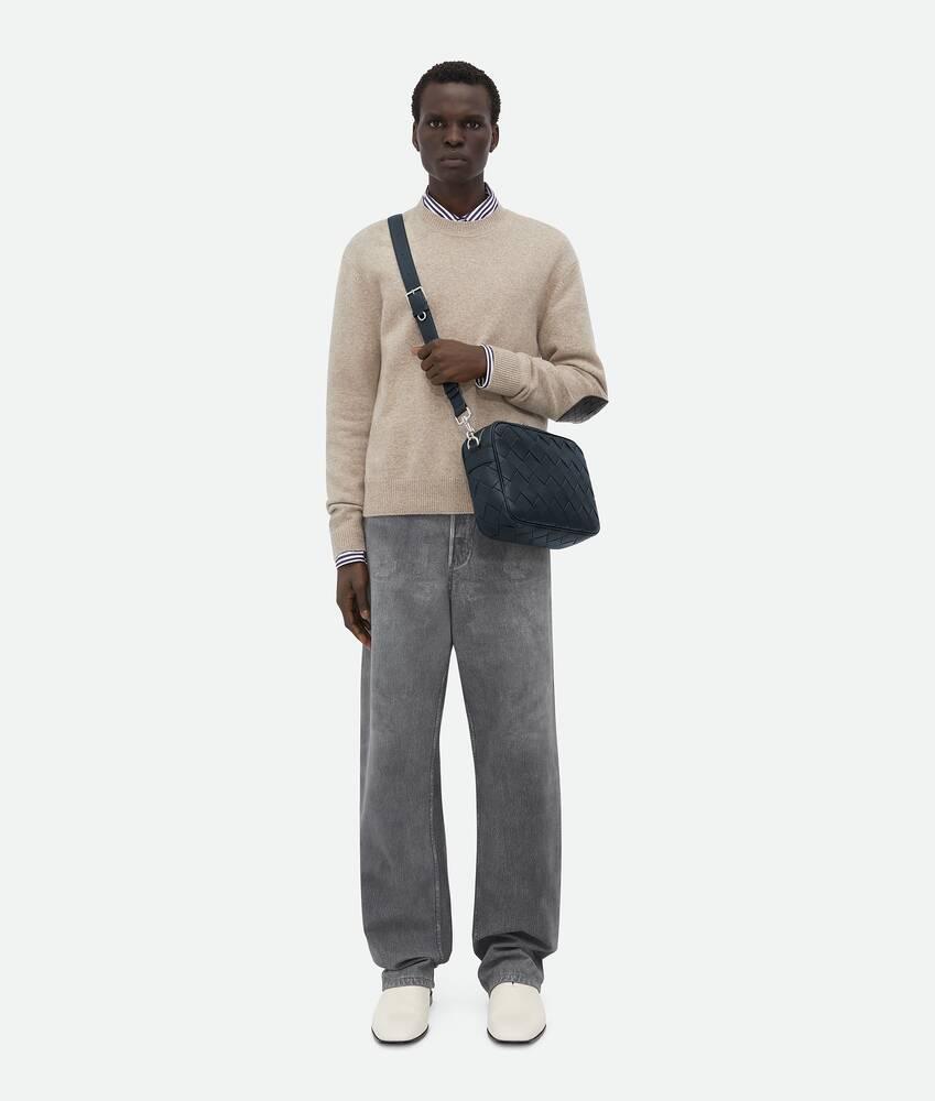 Men's Intrecciato Camera Bag in Shadow Product Image