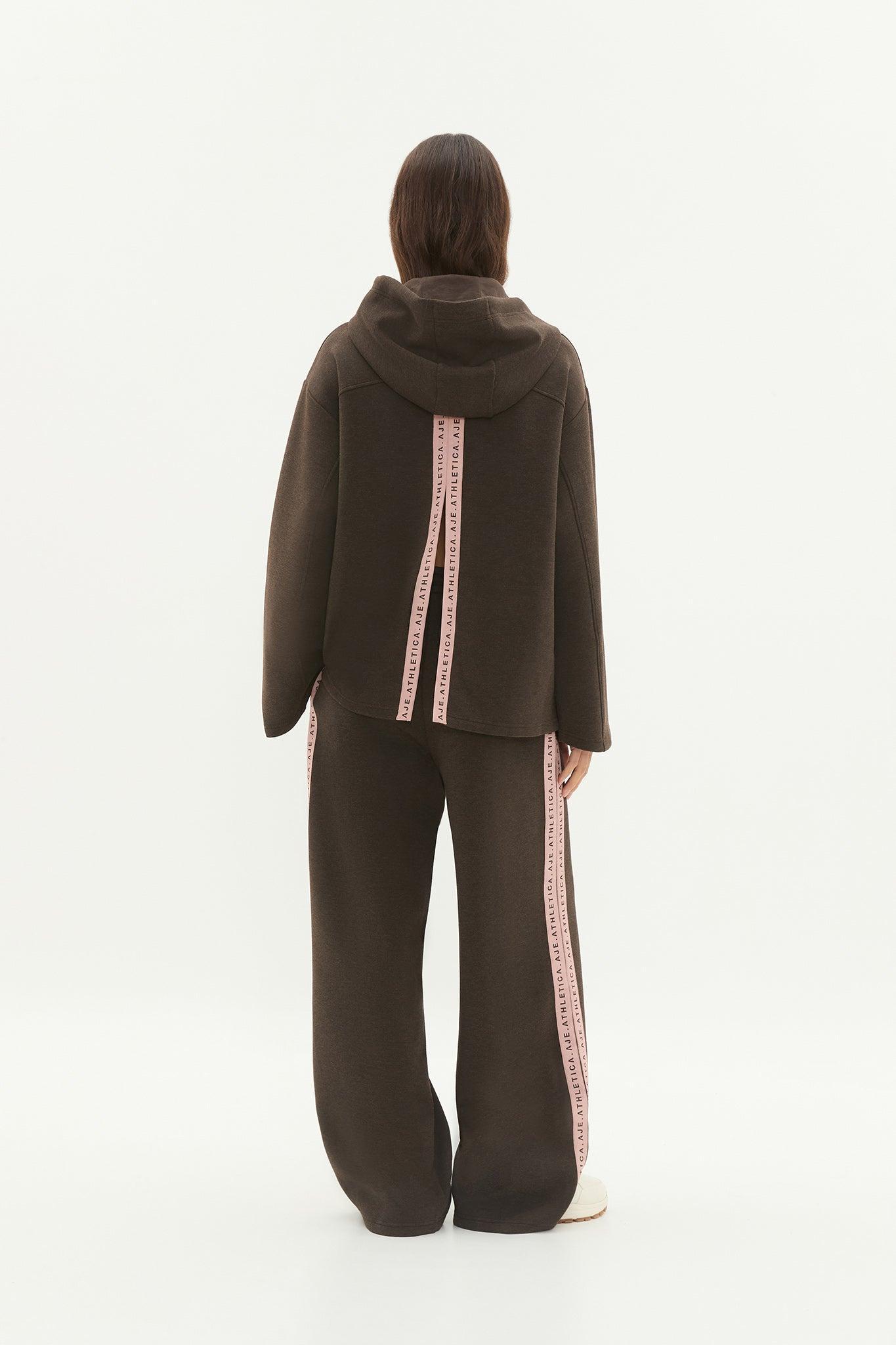 Split Back Logotape Hoodie 432 Product Image