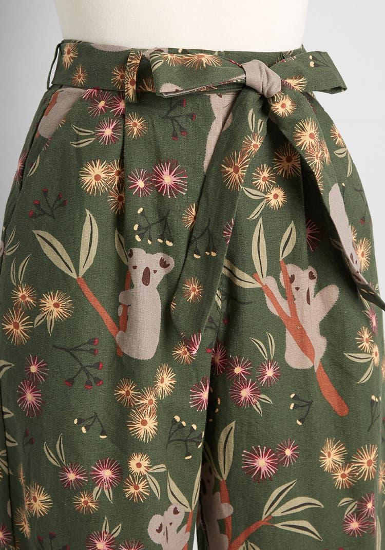 Kinship With Koalas Wide-Leg Pants Product Image