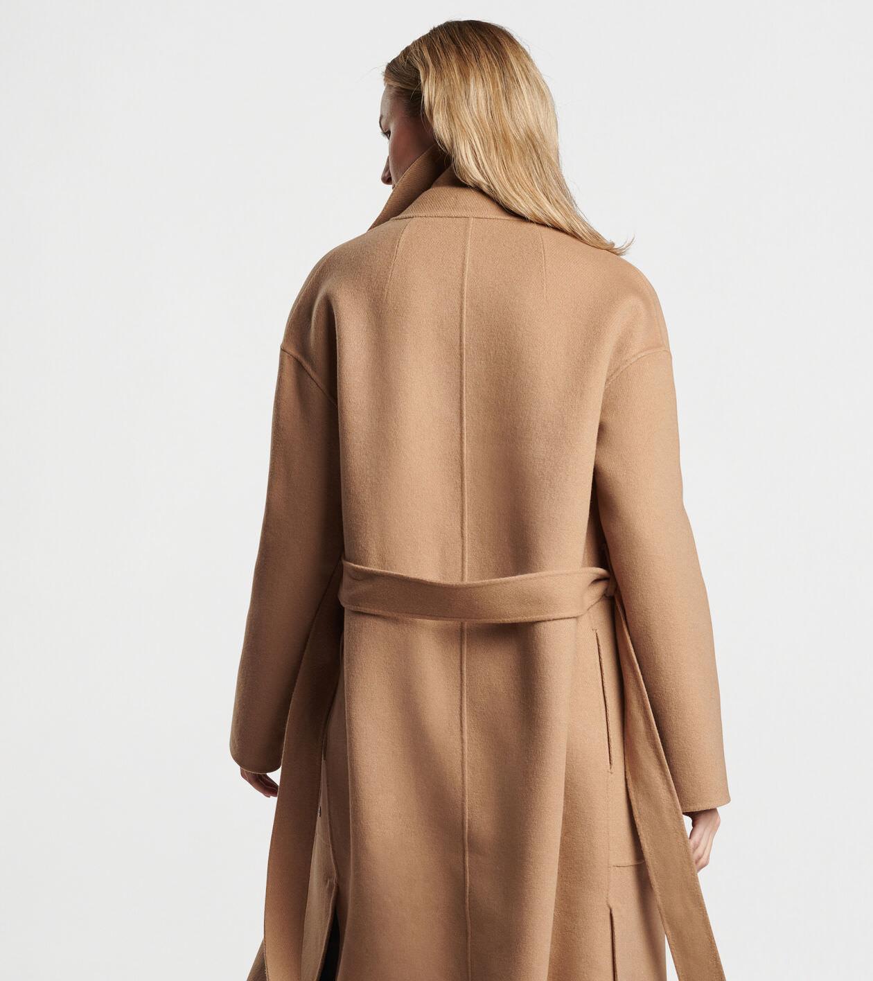 Women's Artisan Crafted Cashmere Topcoat Product Image