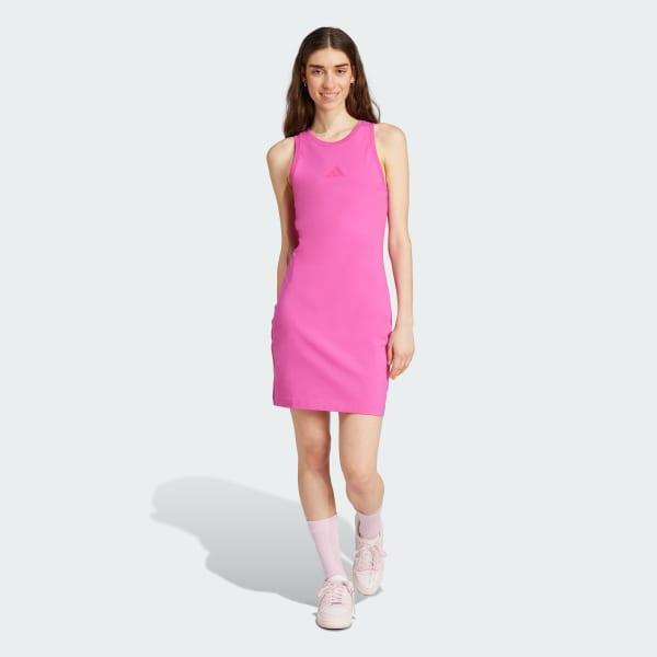 adidas Future Icons Small Logo Dress Olive Strata XS Womens Product Image