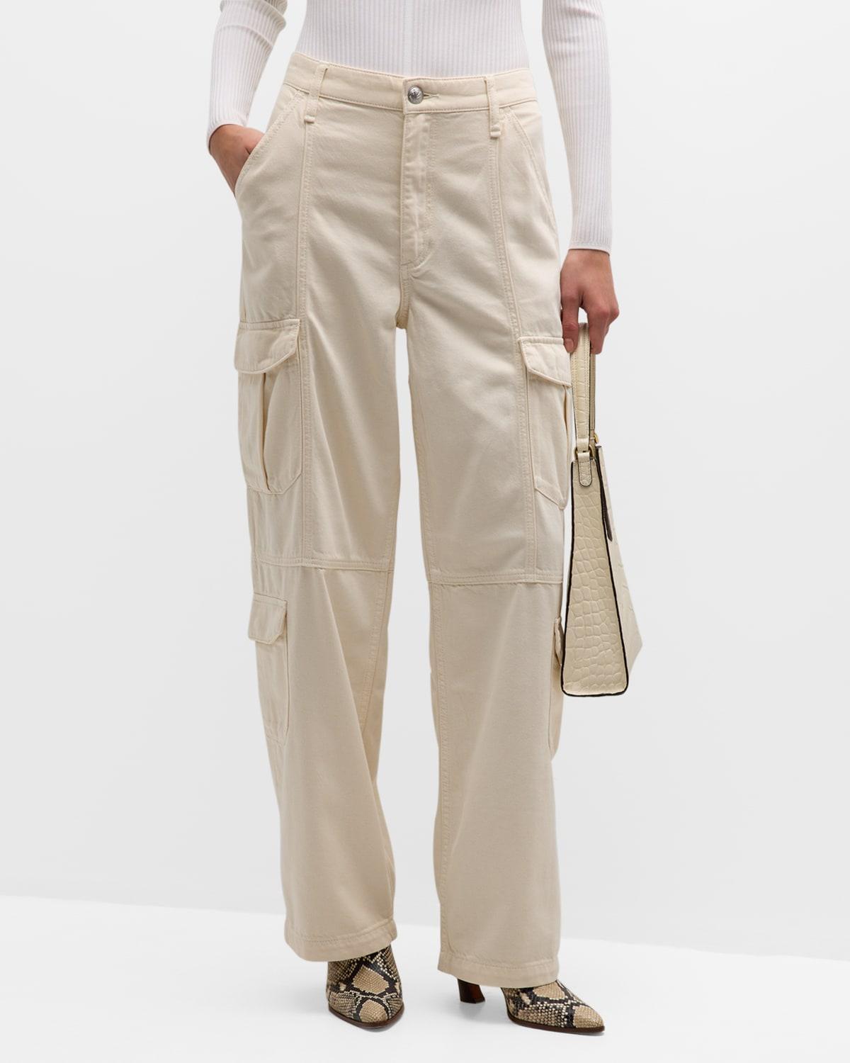 Womens Featherweight Cailyn Cotton-Blend Cargo Pants Product Image