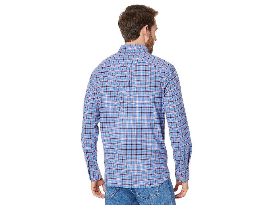 Vineyard Vines Flannel Check Whale Shirt (Check Hull ) Men's Jacket Product Image