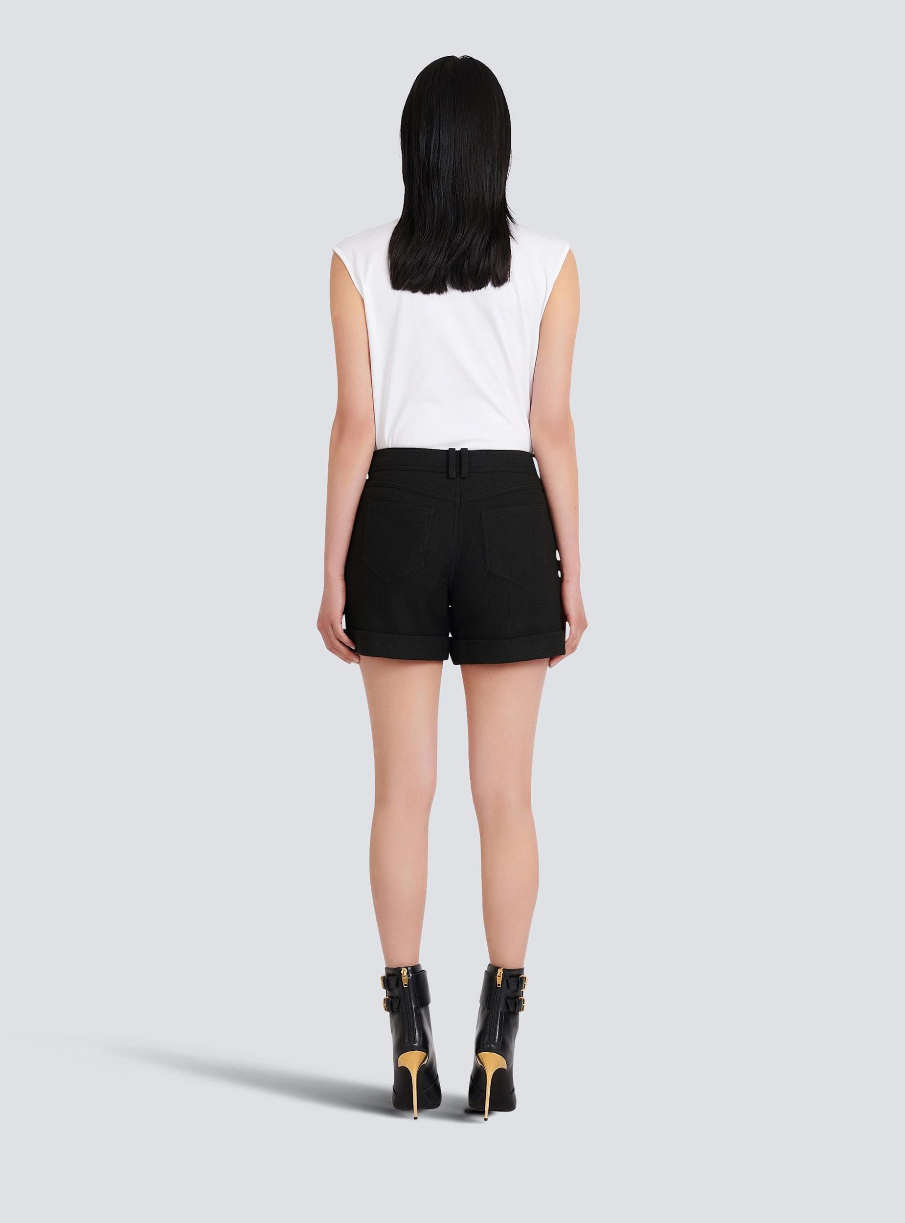 Cotton low-rise shorts Product Image