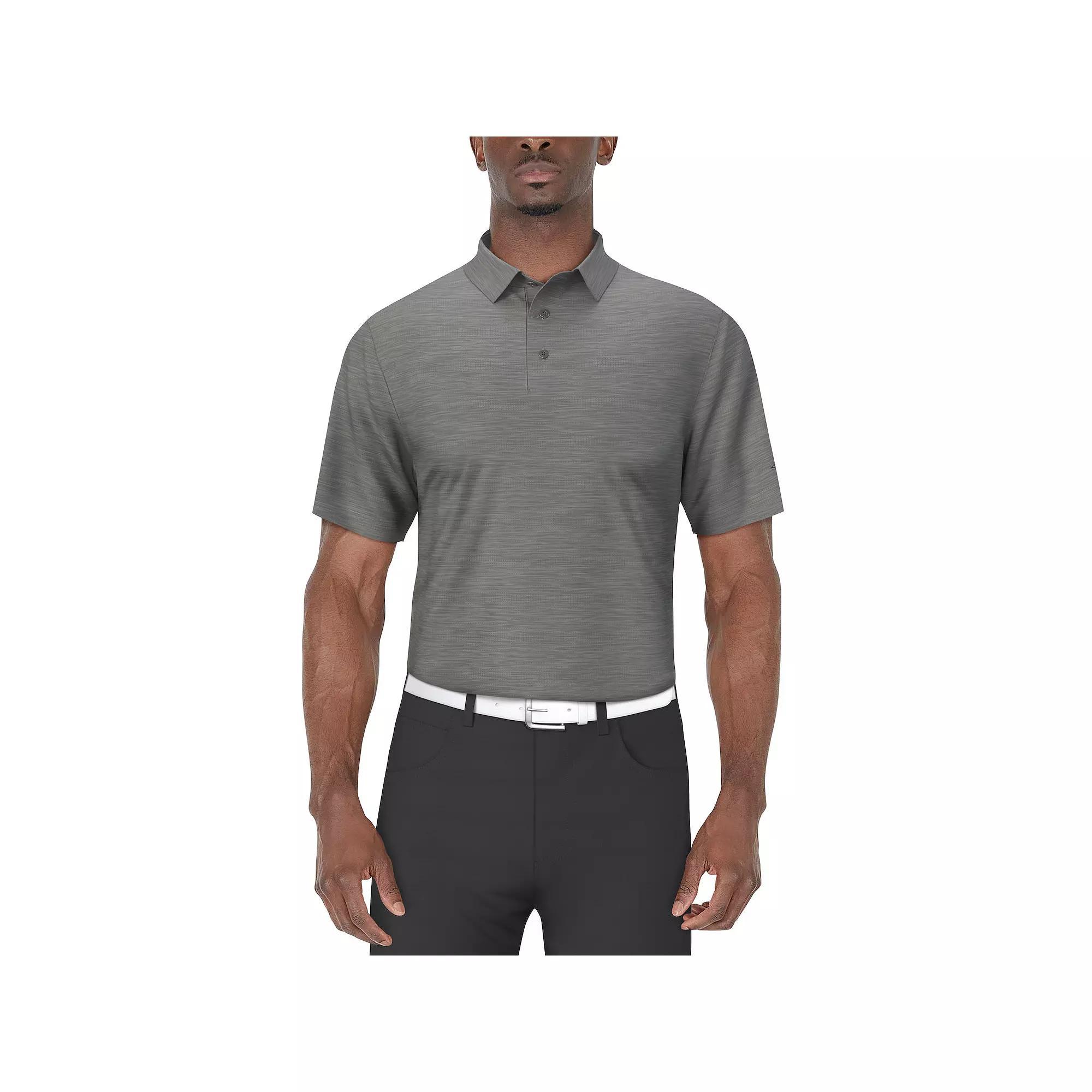 Mens Grand Slam Jaspe Airflow Short Sleeve Golf Polo Shirt Product Image