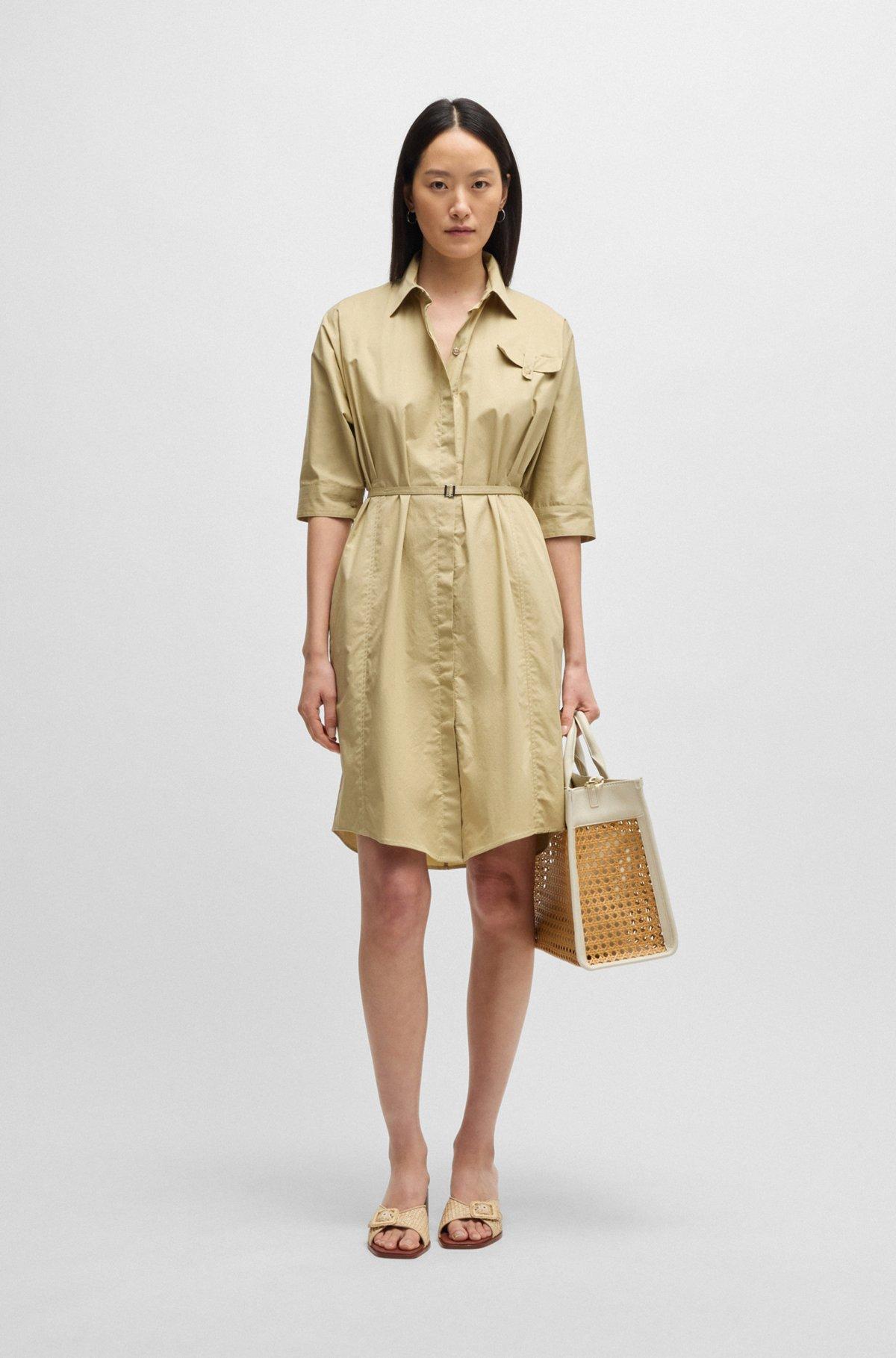 Raffia mules with leather trims Product Image