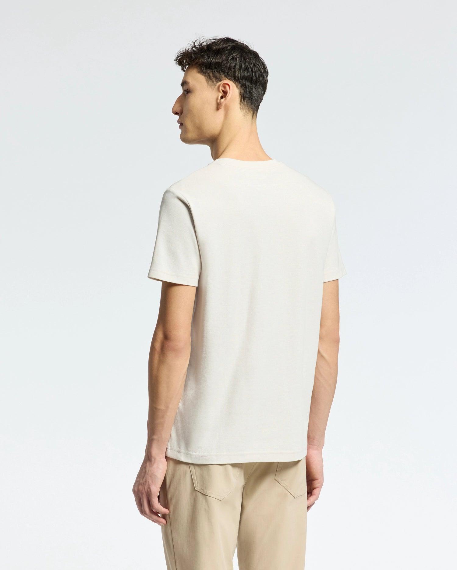 Men's Taylor Pique Tee 104 NATURAL LINEN / L Product Image