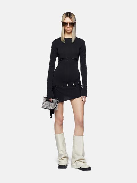 Black mini dress Product Image