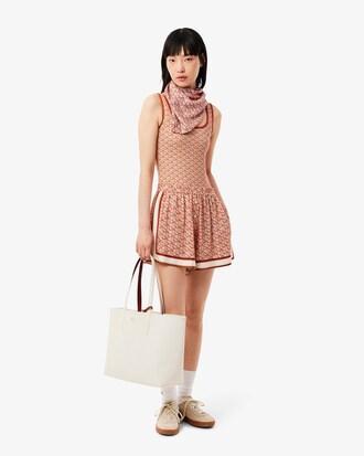 Monogram Print Scarf Product Image