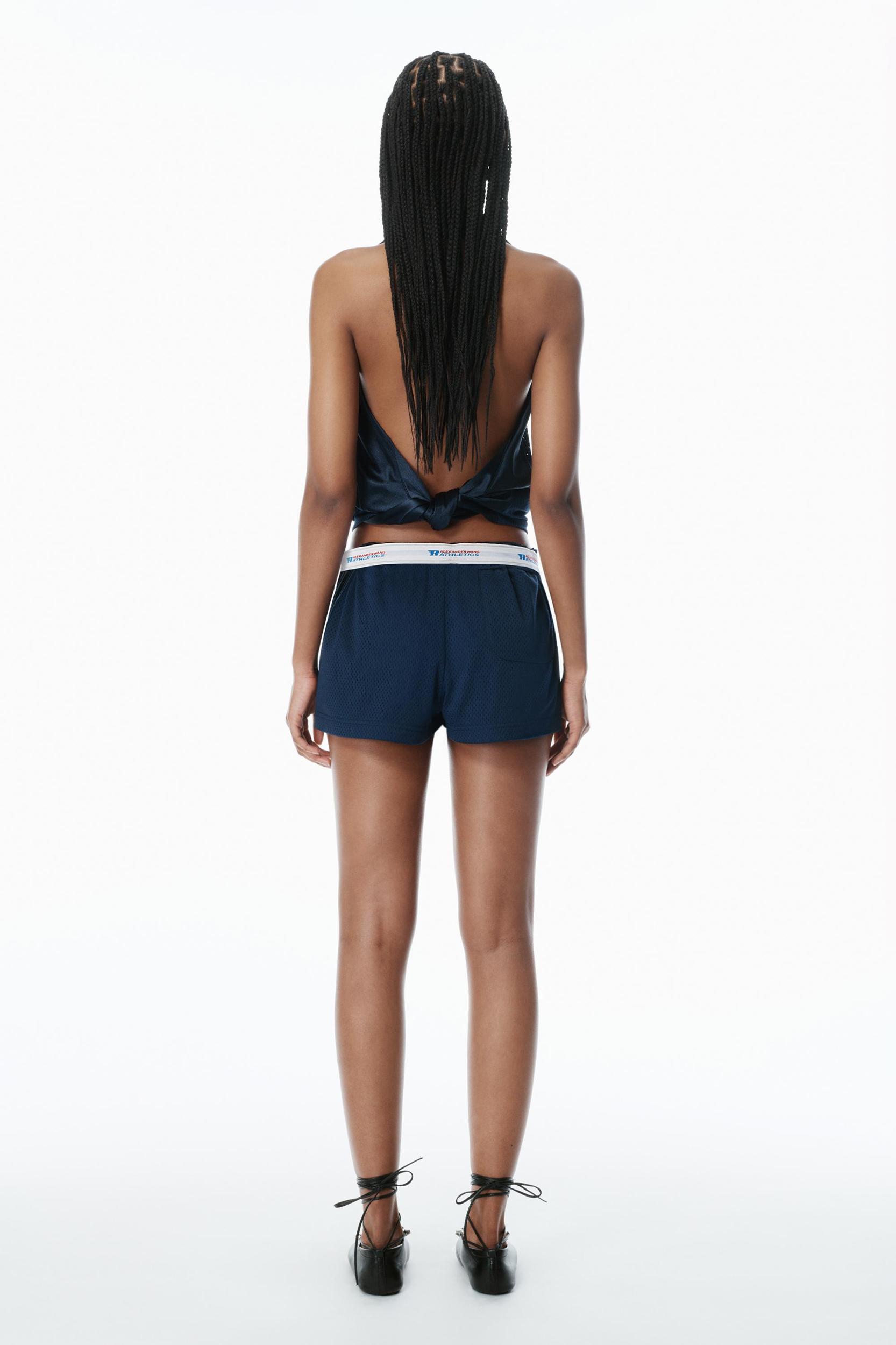 Deconstructed Athletic Mesh Skort Product Image