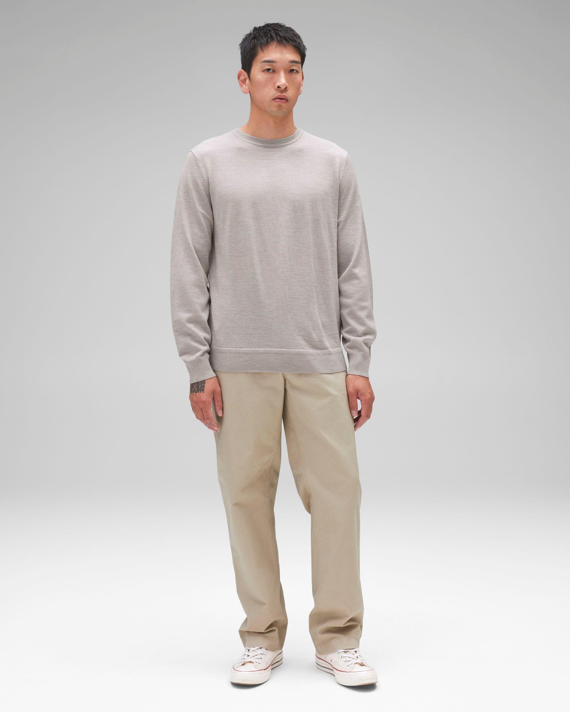 Lightweight Merino Harry Crewneck Male Product Image