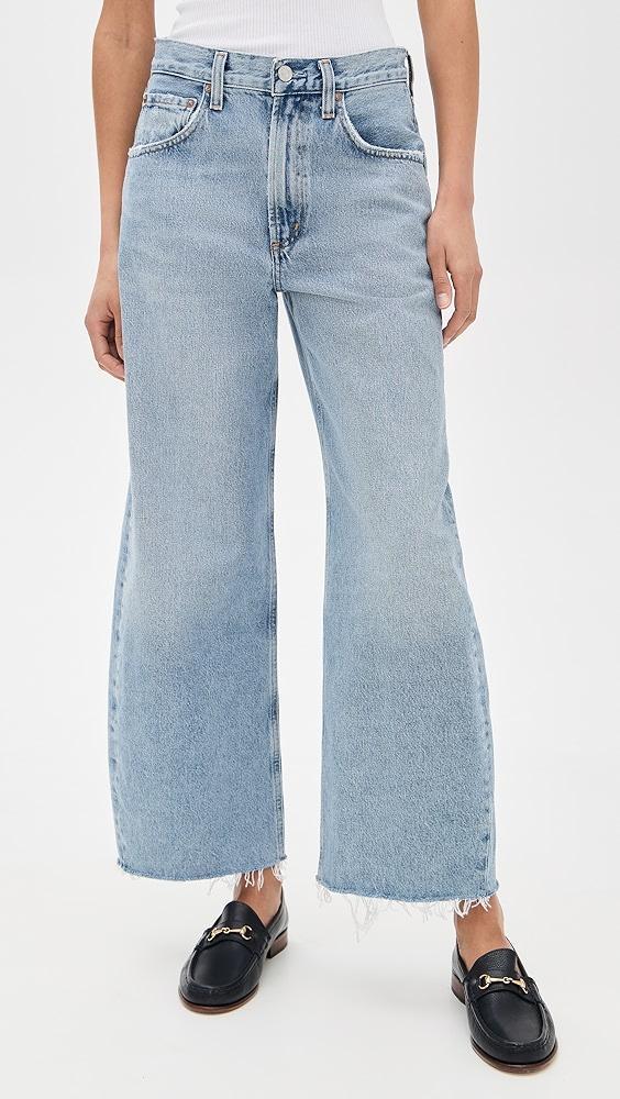 AGOLDE Low Curve Fray Jeans | Shopbop Product Image