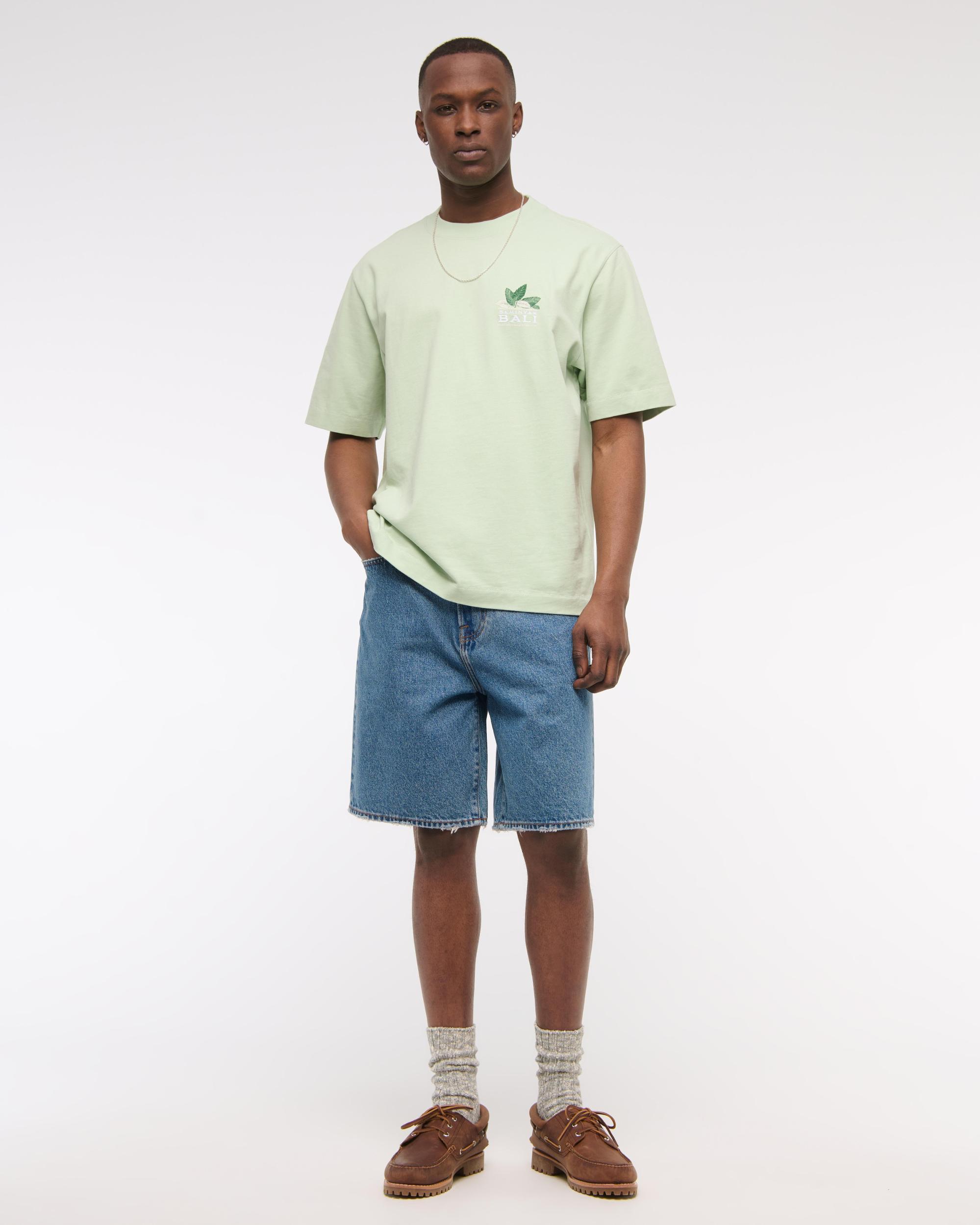 Baggy Denim Short Product Image