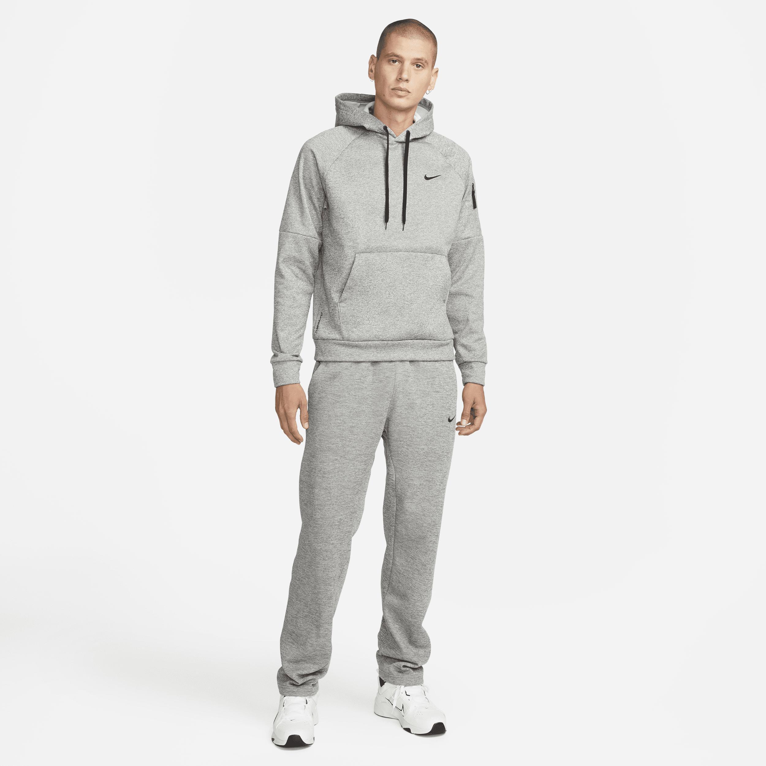 Big & Tall Nike Therma-FIT Pullover Fitness Hoodie, Men's, Size: 3XL Tall, Dark Gray Grey Product Image