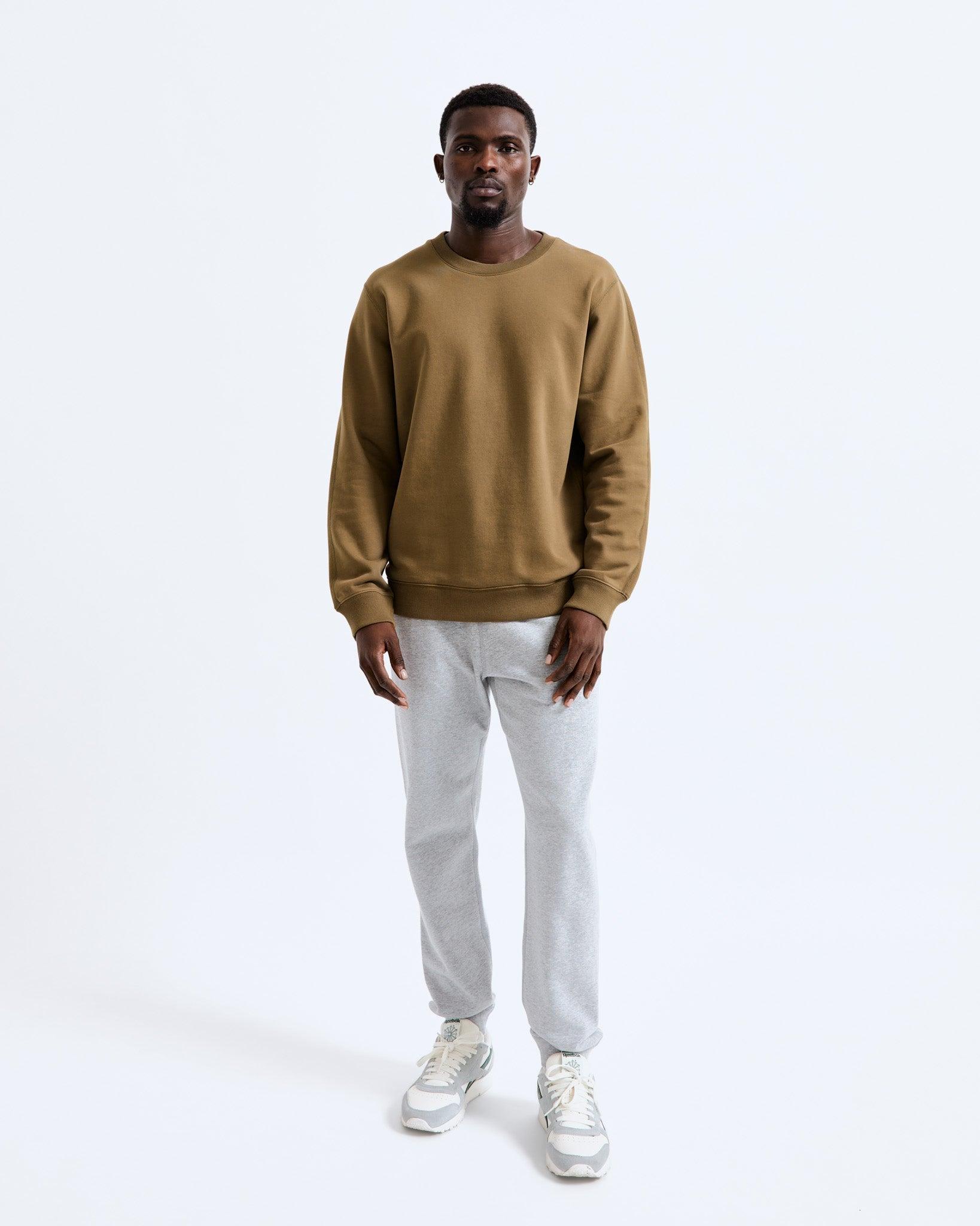 Midweight Terry Classic Crewneck - Vault Male Product Image