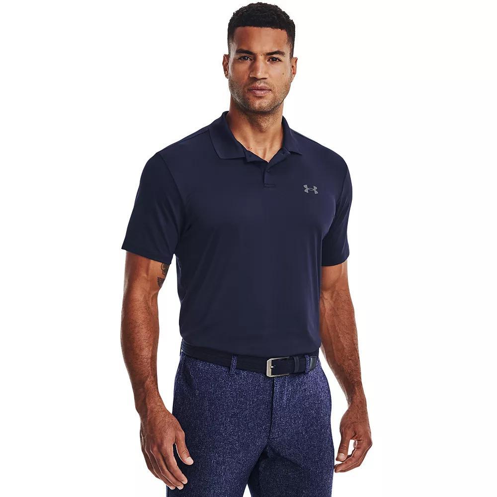 Men's Under Armour Performance 3.0 Polo, Size: Small, Black Navy Product Image