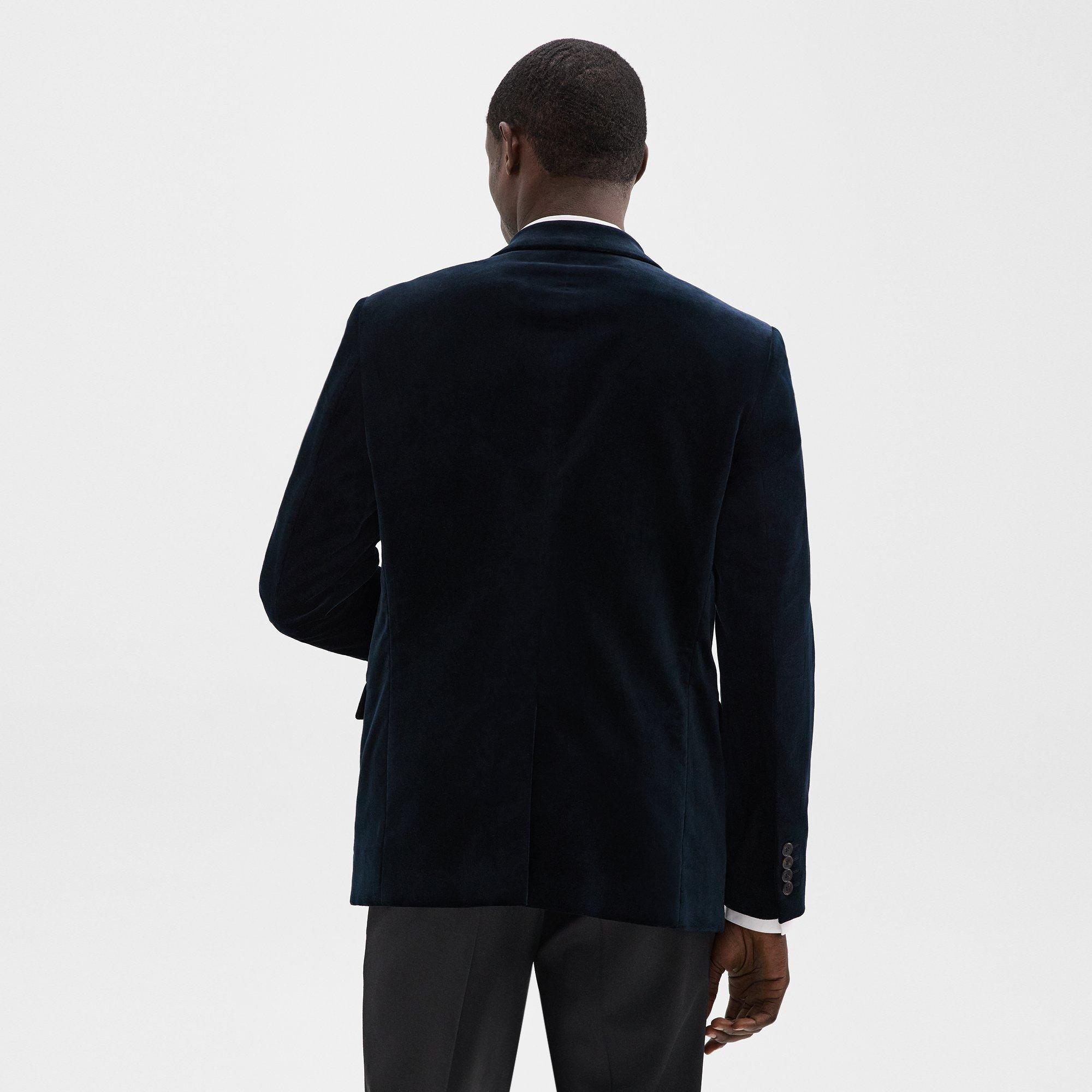 Stretch Velvet Chambers Blazer | Theory Product Image